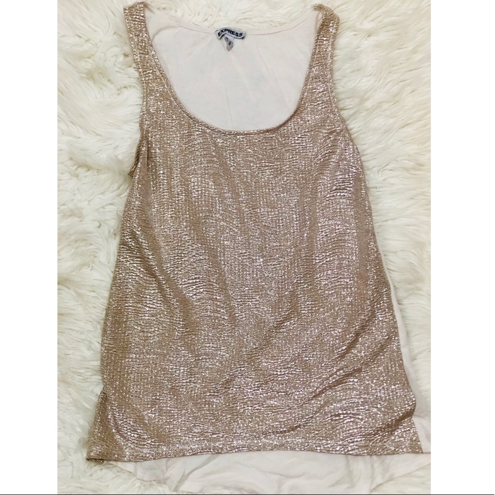 Gold Metallic Tank